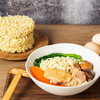 Macarrão instantâneo Fábrica de fabricação Preço de atacado de trigo integral Noodles não frito Textura Chewy Ramen saudável