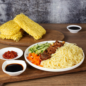 Macarrão liji ramen chow mein macarrão de cozinha rápida 3-5 minutos lo mein lugar seco macarrão cantão