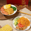 Liji Hot Selling 1,1 kg delicioso ramen macarrão com baixo teor de gordura rica noodles instantâneo de fibra dietética