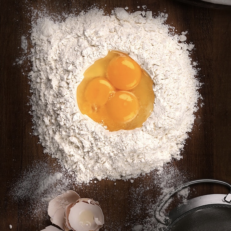 macarrão de ovo seco 