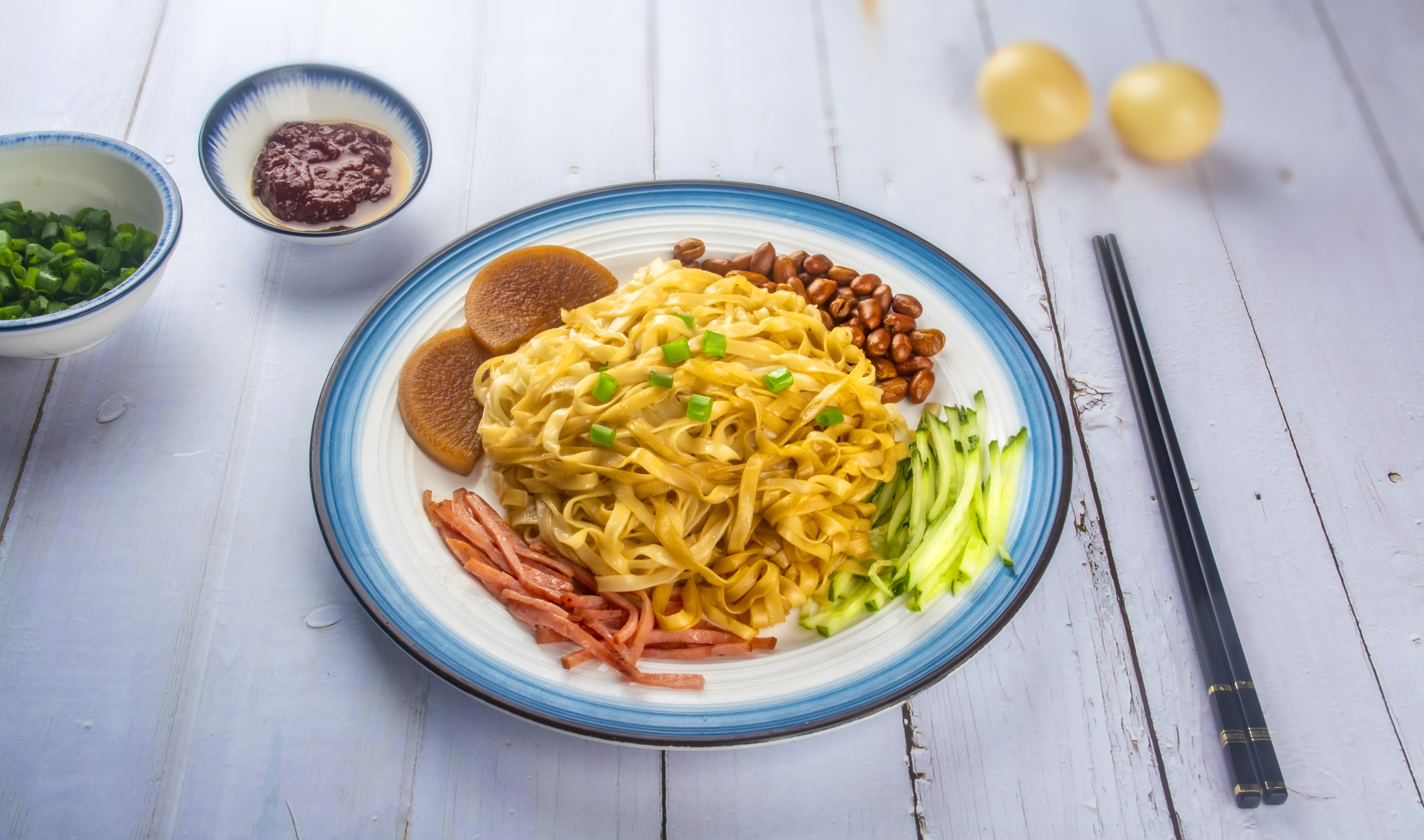 macarrão chinês de ovo seco
