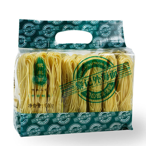 Pacote de variedades de macarrão fino da marca Liji, lanches asiáticos feitos à mão