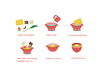 Macarrão chinesa crocante de alta qualidade Liji macarrão OEM personalizado delicioso macarrão seco instantâneo