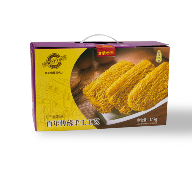 1,1 kg de macarrão de estilo cantão seco de trigo