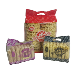 Liji Chinese Superior Qualidade Wonton Noodles por atacado não frito cozinheira rápida macarrão instantâneo