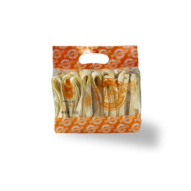 500G Trigo personalizado macarrão largo extra 