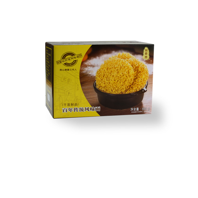 850G Saúde barata agita frita aveia macarrão de aveia
