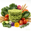 Fornecedor de macarrão Liji Kale Ramen macarrão vegetal para dieta infantil
